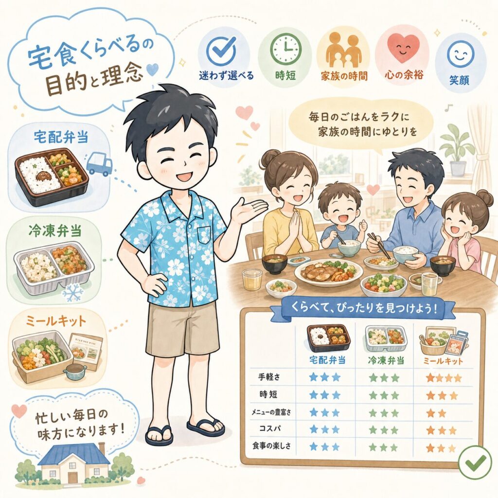 宅食くらべる理念